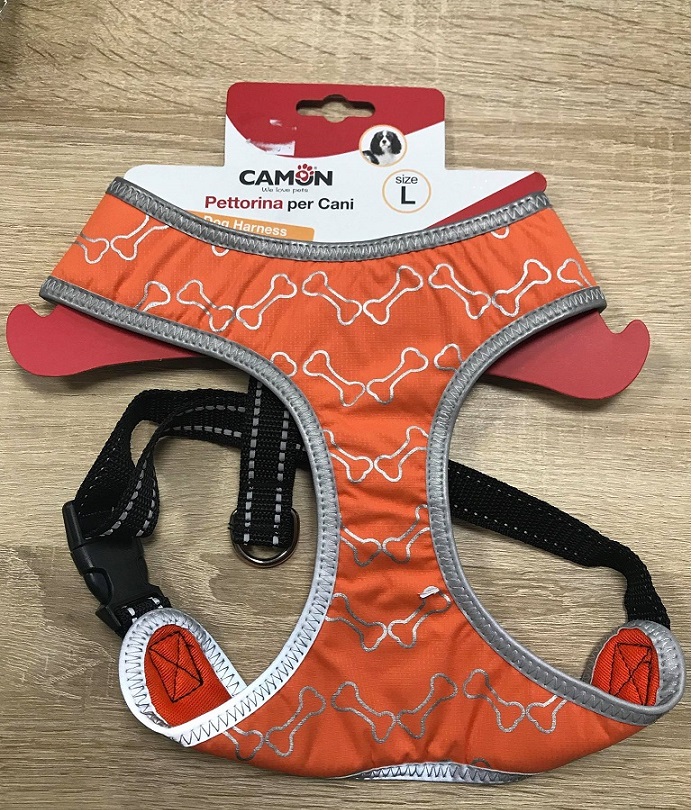 CAMON Postroj Fluo Orange, 40cmx52-70cm, oranžová
