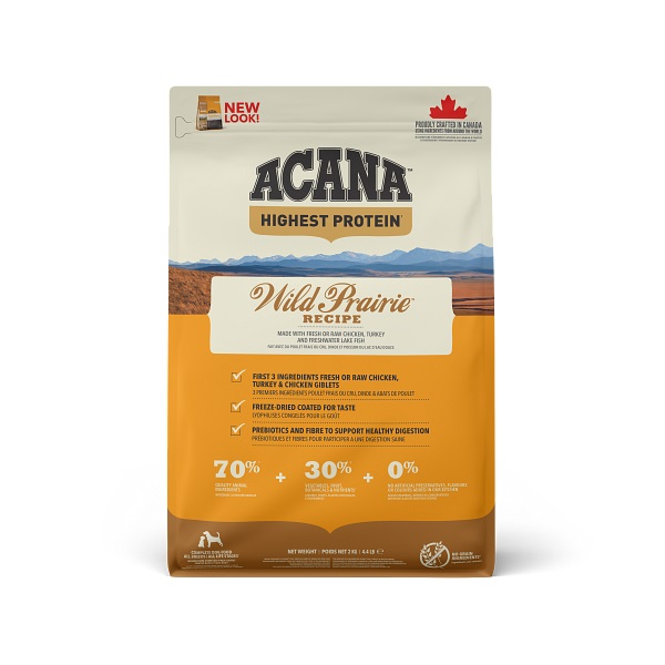 ACANA Wild Prairie Dog 2 kg RECIPE
