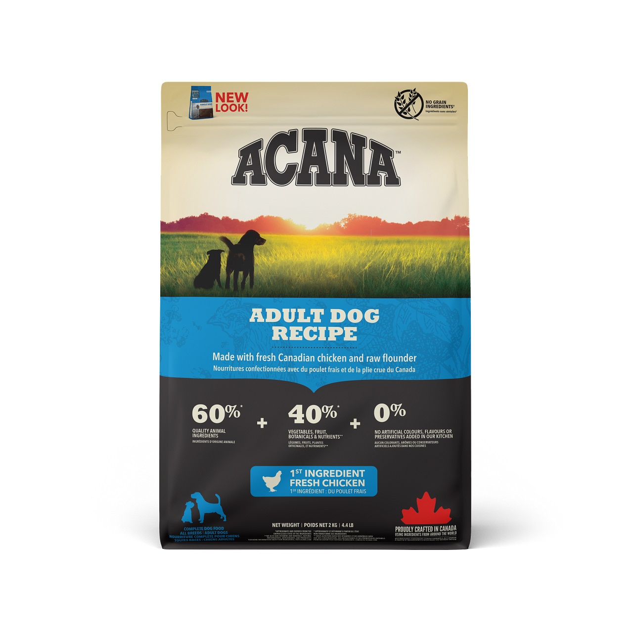ACANA Adult Dog 2kg RECIPE