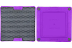 LM Soother Tuff lízacia podložka, 23x20x20 cm, fialová