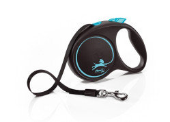 FLEXI Black design L páska 5m/50kg, modrá,zelená