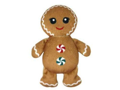 Hračka plyš vianočný perníček chlapec, 17cm