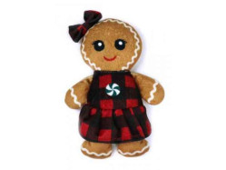 Hračka plyš vianočný perníček dievča, 17cm