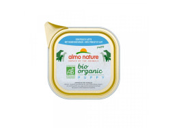 BIO organic dog vanička puppy kura a mlieko, 100g