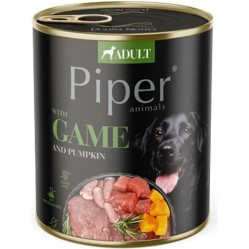 PIPER konzerva pre psov zverina a tekvica, 800g