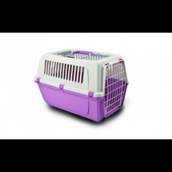 DUVO PLUS Prepravka Roadster, 54x36x36 cm, bielo-ružová