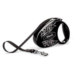 FLEXI Glam Wings M, 5m/25kg, čierna