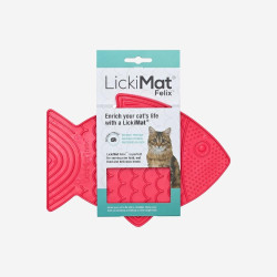 LM Felix lízacia podložka, 21x22x16 cm, ružová