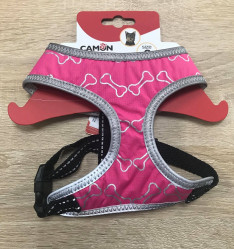 CAMON Postroj pre psov Fluo Fucsia, 28cmx34-45cm
