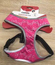 CAMON Postroj Fluo Fucsia, 40cmx52-70cm, ružová
