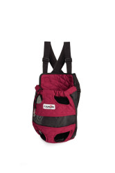 BATOH pre psov do 8kg, 34x13x25cm, červený