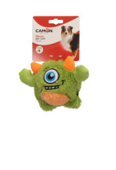HRAČKA pre psov Monster plyš zelený so zvukom, 12cm