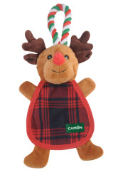 HRAČKA vianočný sobík s lanom, 35cm