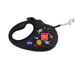 WAU DOG Vodítko samonavíjacie NASA, 5 m /50 kg