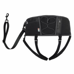 RUKKA PETS Bežecký pás Hike running belt široký, čierna