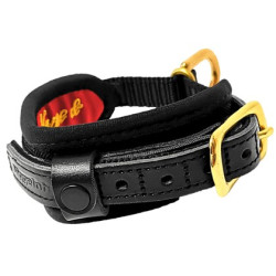 NIGGELOH Obojok neoprénový s obratlíkom, XXS 25-30cm, čierna