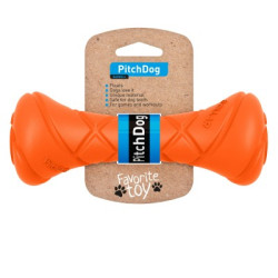 COLLAR ČINKA pich dog, 7cm/19cm, oranžová