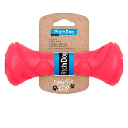 COLLAR ČINKA pitch dog, 7cm/19cm, červená