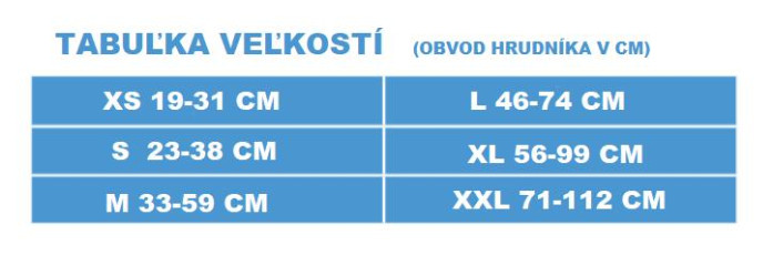 detail ArmoredTech Postroj + pršiplásť 2v1, L, šedá