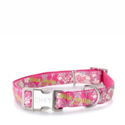 Papillon HULA-HULA obojok nastaviteľný, 48-70 cm, ružová