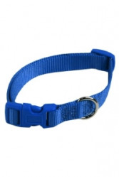 Papillon Nastaviteľný obojok Blue nylon, 48-70 cm, modrá