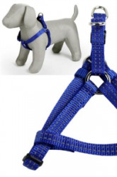 Papillon postroj Reflex Blue nylon, 50-65 cm, modrá