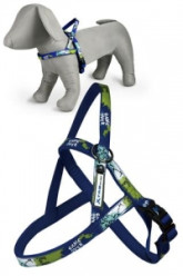 Papillon Postroj Reflex Blue nylon, 70-80 cm, modrá