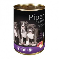 PIPER Junior teľacie mäso s jablkom, 400 g