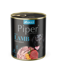 PIPER konzerva pre psa jahňa s mrkvou , 400g