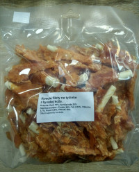 Kuracie filetky na tyčinke z byvolej kože malé 500g