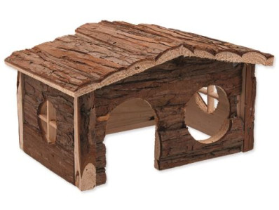 SMALL ANIMAL Domček drevený, 20.5x14.5x12cm