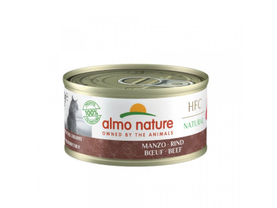 HFC Cat konzerva nature hovädzia, 70g