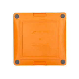 detail LM Soother Tuff lízacia podložka, 23x20x20 cm, oranžová