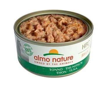 detail HFC Cat konzerva želé filé z tuniaka, 70g