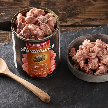 detail Konzerva steak 100% mäso morčacie, 400g