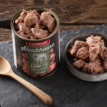 detail Konzerva steak 100% mäso jahňacie, 400g