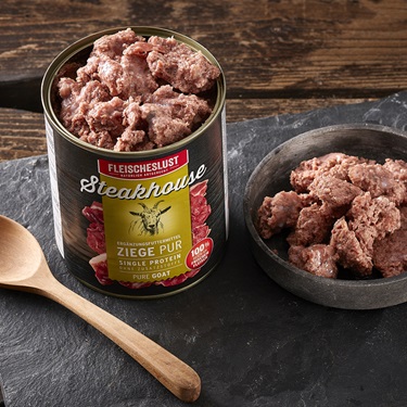 detail Konzerva steak 100% mäso kozie, 400g