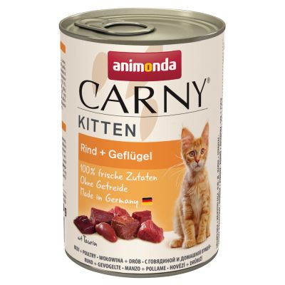 ANIMONDA CARNY Kitten kura a hydina, 400g
