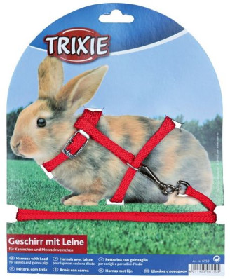 TRIXIE Postroj pre zajace, 25-44cm/10cm