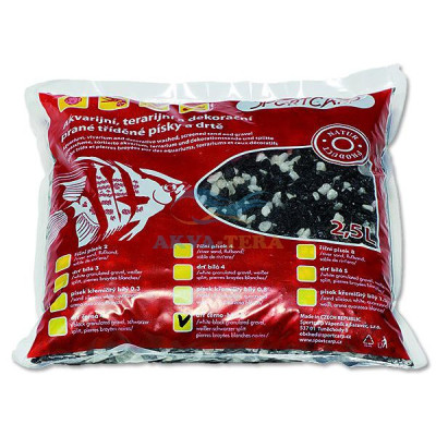 SPORTCARP Drť č.4, 2.5 l, čiernobiela
