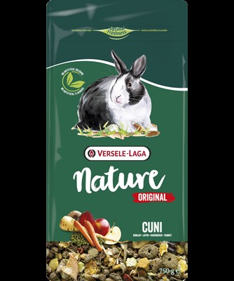 detail NATURE original cuni pre králiky, 750g