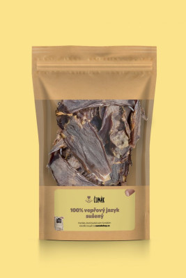 Bravčový jazyk 100% sušené mäso, 100g