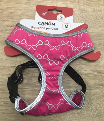 CAMON Postroj Fluo Fucsia, 35cmx40-52cm, ružová