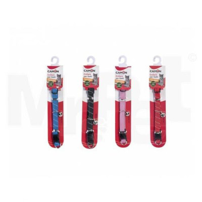 CAMON Obojok Cat elastic/reflexný, 10 mm