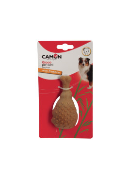 CAMON Hračka kuracie stehno s bambusom, 11cm