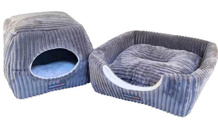 detail Domček/pelech EVIA S (50x45x34cm), grey