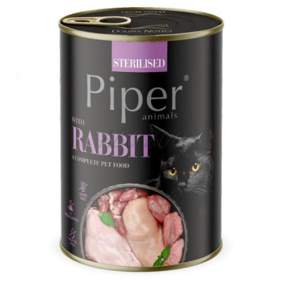 PIPER CAT konzerva zajac, 400 g