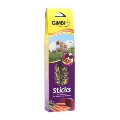 GIMBI Sticks škrečok zelenina 2 ks
