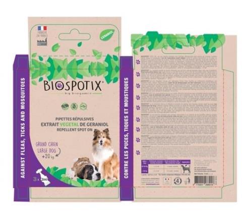 detail BIOGENCE pipeta large dog s repel.účinkom +20kg