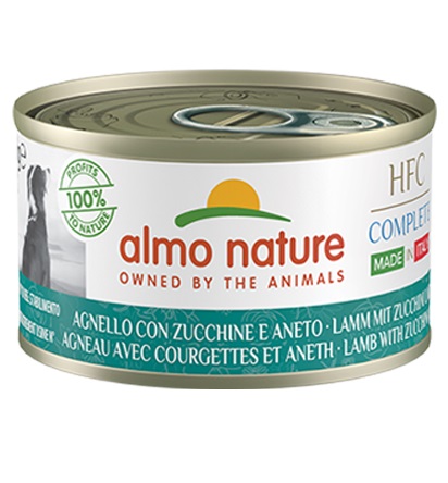 detail HFC dog natural jahňa s cuketou, 95g
